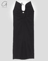 BASERANGE 25 Early Spring MAX Dress Portugal BAS-DRMX-LC-SP25-HEI Black